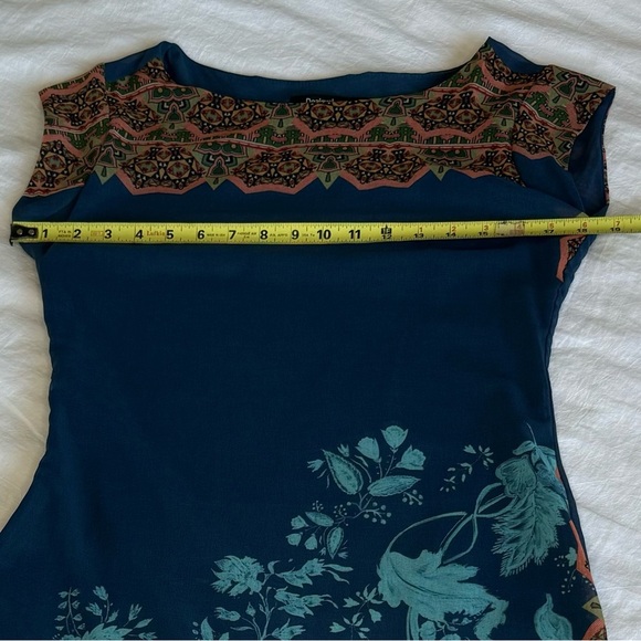 DESIGUAL Women Asymmetric Knee-Length Dress Size UK:38 size medium fully lined - Picture 14 of 17